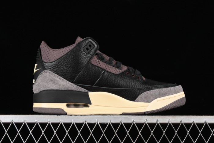 Nike A Ma Maniere x Air Jordan 3 Retro Black Sneakers - FZ4811-001 1