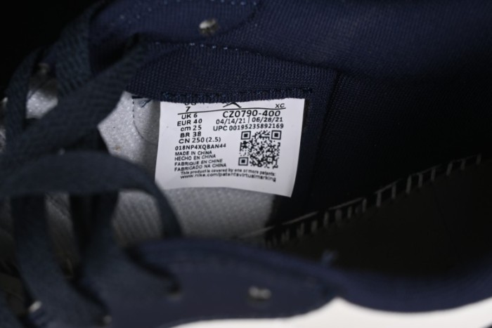 Nike Air Jordan 1 Low OG  Obsidian  Basketball Shoes - CZ0790-400