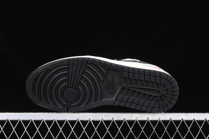 Nike Air Jordan 1 Low AJ1 Stussy Snake Year Limited Edition Purple Snake Grain High-End Custom Retro Basketball Shoes - FC1688-201