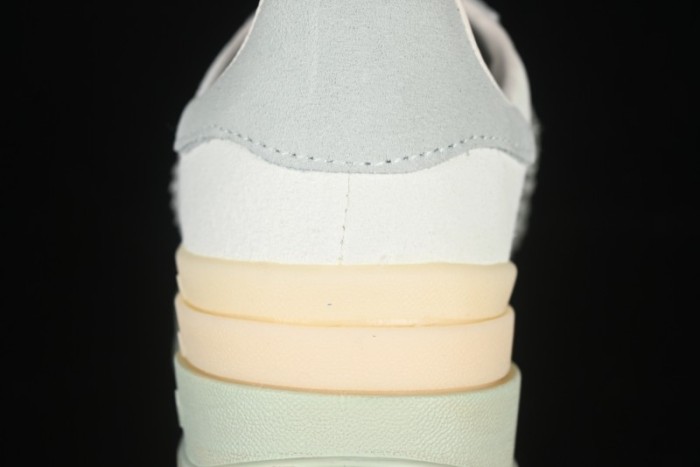 Adidas Originals Gazelle Bold JR8373 Collaboration Low-Top Sneakers with Thick Sole for Slip Resistance and Durability - JR8373