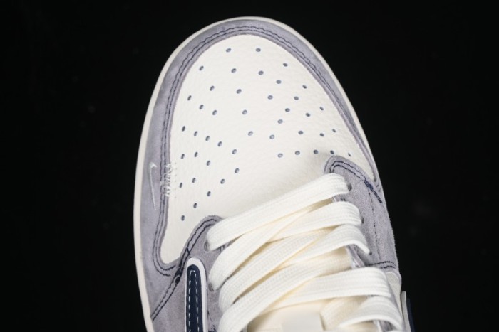 Nike Travis Scott x Fragment Design x Air Jordan 1 Low OG SP AJ1 Supreme Collaboration Sneakers - DM9288-006