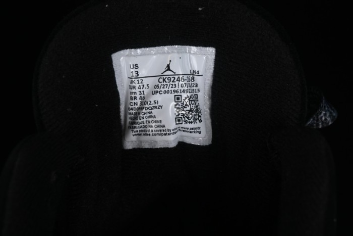 Nike Air Jordan 3 Retro Sneakers in Black with Elephant Print - CK9246-168 1