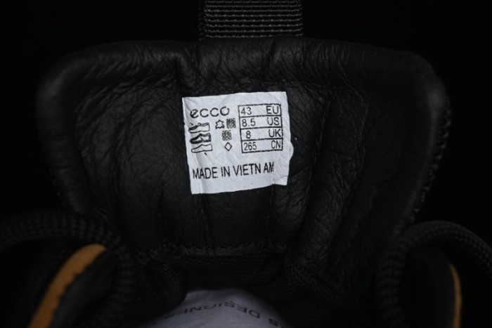 ECCO Offroad Series Lightweight Cushioned Leather Durable Outdoor Hiking Running Shoes - 63513001002