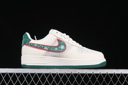 Nike Air Force 1'07 Low Just Collaboration - Christmas Tree Low-Top Casual Sneakers - DF0188-034
