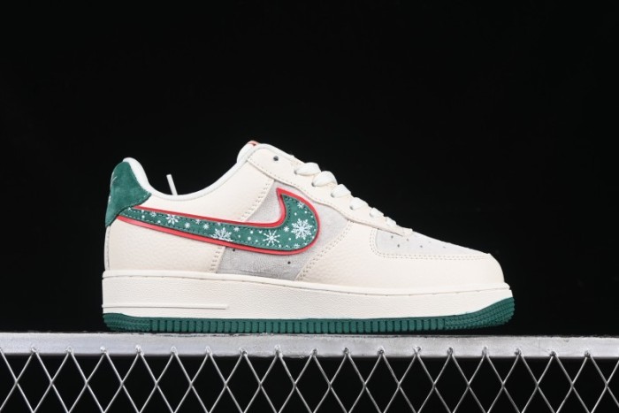 Nike Air Force 1'07 Low Just Collaboration - Christmas Tree Low-Top Casual Sneakers - DF0188-034