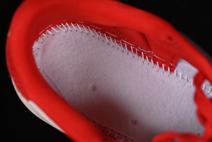 Nike Travis Scott x Fragment Design x Air Jordan 1 Low OG SP AJ1 Snake Year Limited Edition Snake Scale Red Hook Low Top Lifestyle Casual Sneakers - CH6336-020