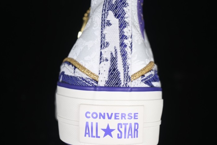 Converse 1970s CNY Year of the Snake Limited Edition High-Top Canvas Sneakers with Thick Sole - A13353C