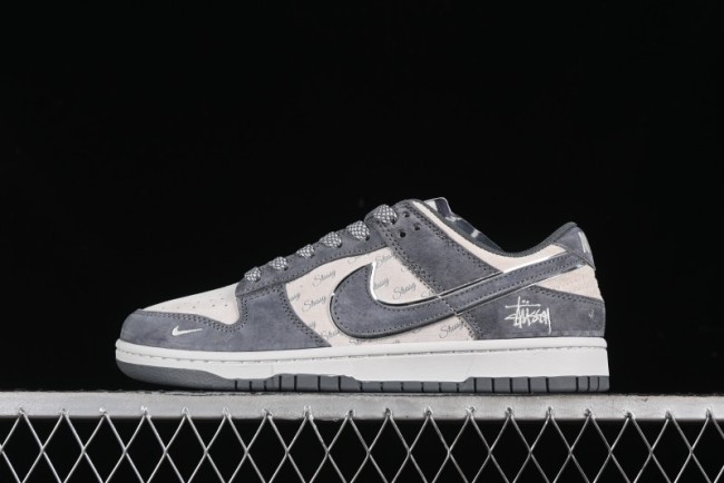 Nike SB Dunk Low Stussy Anniversary Edition Premium Customized Low-Top Casual Sneakers - XX2025-508