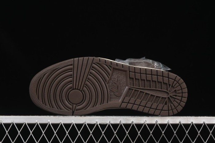 Nike Travis Scott x Air Jordan 1 High OG AJ1 Reverse Swoosh Limited Edition - CD4487-100