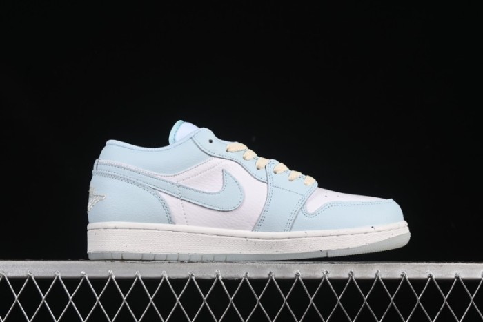 Nike Air Jordan 1 Low AJ1 Mint Blue Casual Lifestyle Sneakers - HJ5999-400