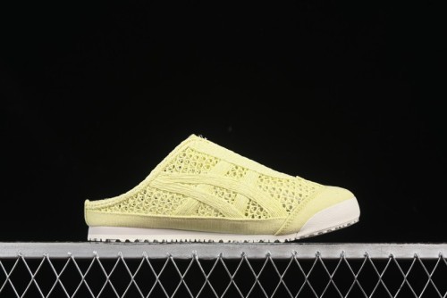 Onitsuka Tiger Mexico 66 Sabot Slip-On Sneakers with Breathable Mesh Upper - 1183A707-750