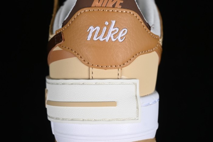 Nike Air Force 1 Shadow Low-Top Sneakers with Lightweight EVA Midsole and Anti-Slip RB Rubber Outsole - DZ1847-106 1