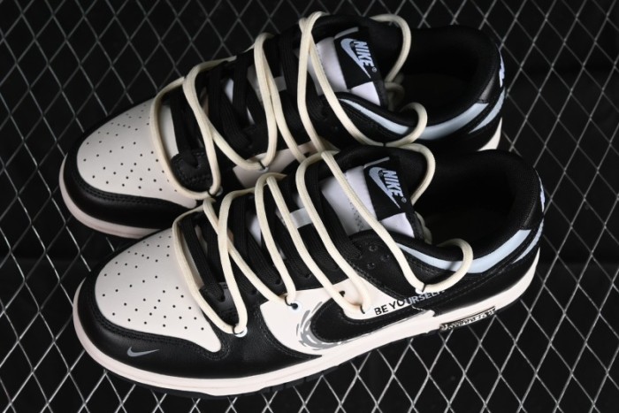 Nike Dunk Low Speed & Fury Distressed Oxidized Metal Punk SB Strap Low-Top Casual Sneakers - DD1391-100 1