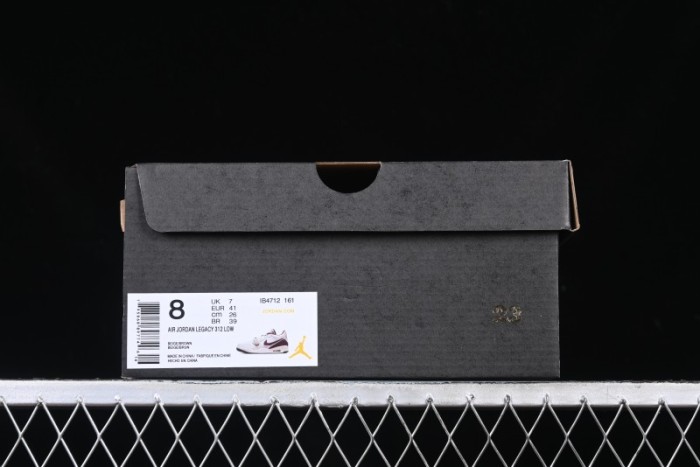 Nike Air Jordan Legacy AJ312 Low Top Sneakers with Velcro Strap and Triple Design - IB4712-161