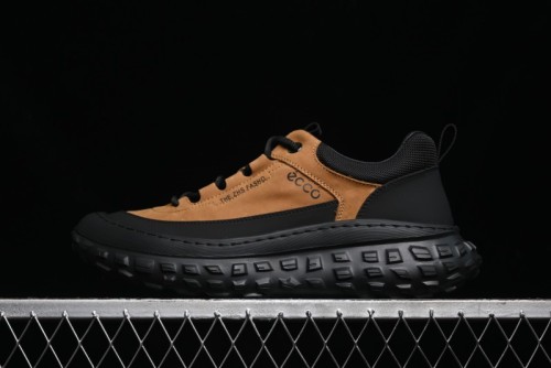 ECCO Offroad Series Lightweight Cushioned Leather Durable Outdoor Hiking Running Shoes - 63513001002