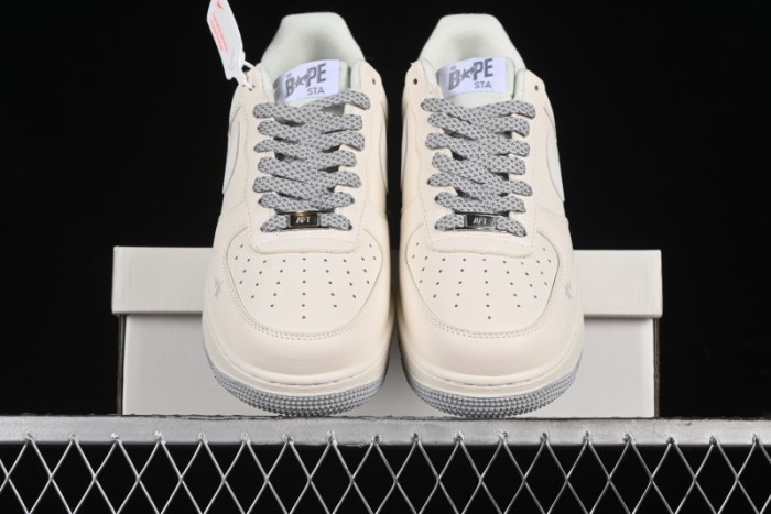 Nike Air Force 1 '07 Low Bape Collaboration - Off-White Starry Sky FG6688-104