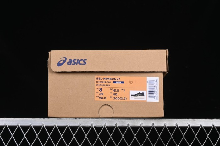 Asics Gel-Nimbus 27 Retro Breathable Casual Shoes with Cushioning for Men - 1012B819-001