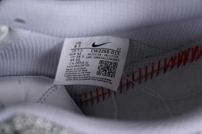 Nike Air Force 1 '07 Low White Starry Sneakers Casual Shoes - CW2288-015 1