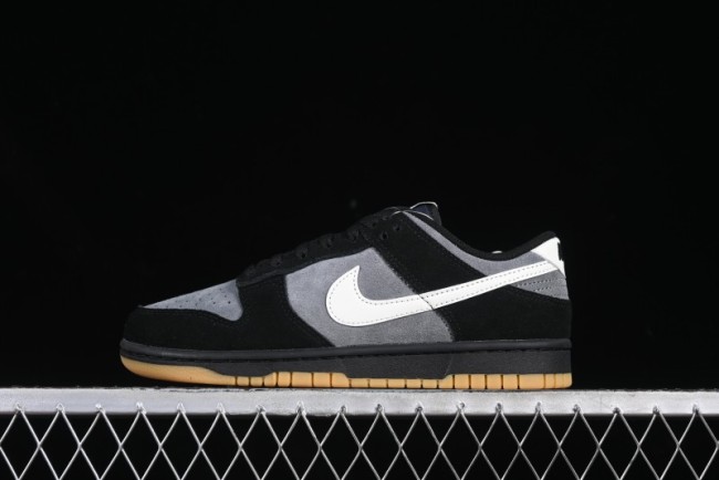 Nike Dunk Low Casual Sneakers in Black-Grey Colorway - HQ1931-001