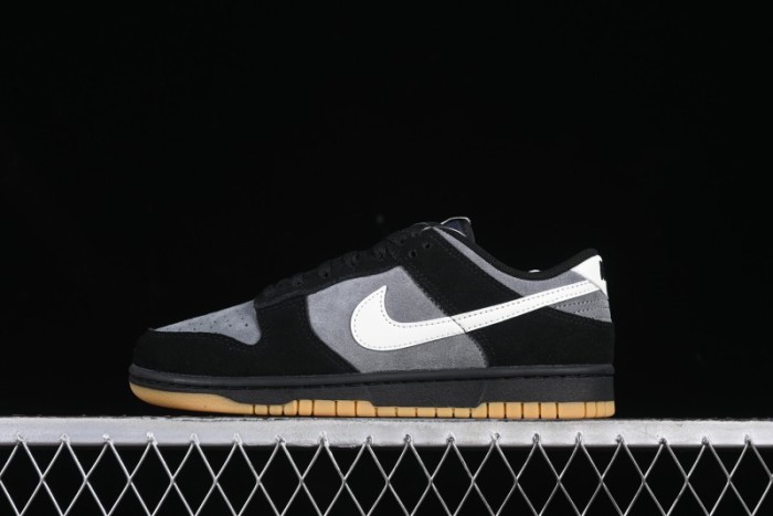 Nike Dunk Low Casual Sneakers in Black-Grey Colorway - HQ1931-001