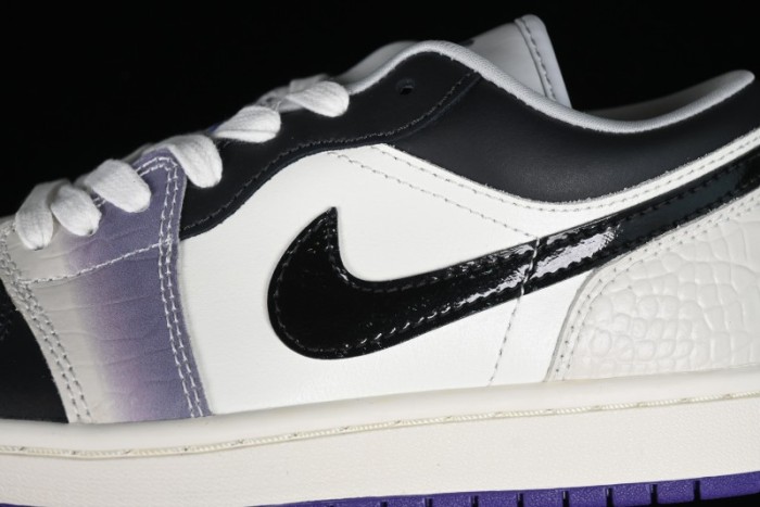 Nike Air Jordan 1 Low  Purple  Casual Sneakers - HF5759-101