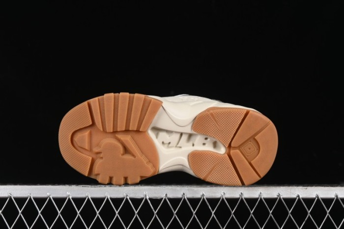 New York Yankees MLB Bigball Chunky Embo Monogram Thick Sole Sandals - 3ASHBEM4N50IVS