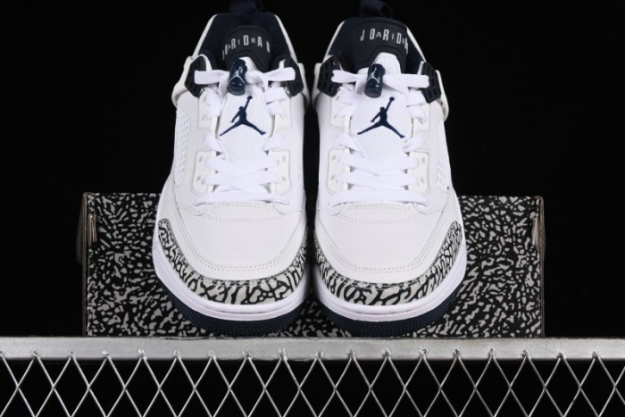 Nike Jordan Spizike Low AJ Hybrid Sneakers with Classic White-Black Colorway - FQ1759-104 1