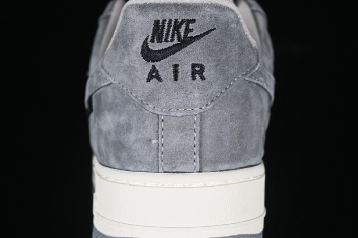 Nike Air Force 1'07 Low Dior Collaboration Grey Knit Skeleton Low-Top Casual Sneakers - KK1988-056