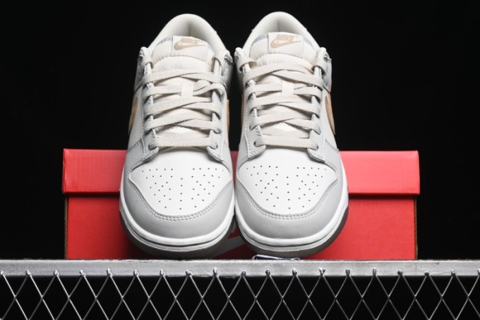 Nike Dunk Low SB Casual Sneakers in Phantom/Khaki - FJ4188-001