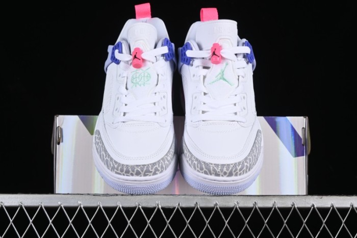 Nike Jordan Spizike Low AJ Hybrid Sneakers with Rainbow Colorway - HF5758-151