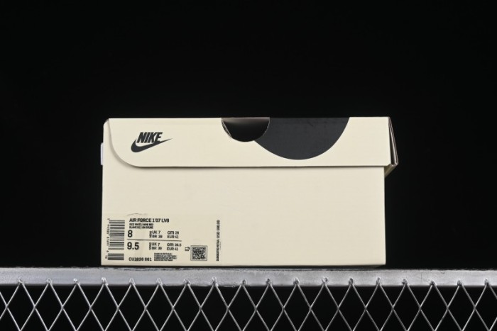 Nike Air Force 1 '07 Low QR Code Black Star Sneakers Low-Top Casual Shoes - CU1836-961