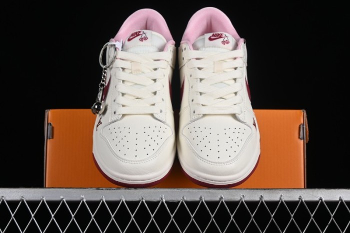 Nike SB Dunk Low Valentine's Day Limited Edition - Cherry Valentine Anniversary High-End Custom Low-Top Casual Sneakers - XX2025-312 1