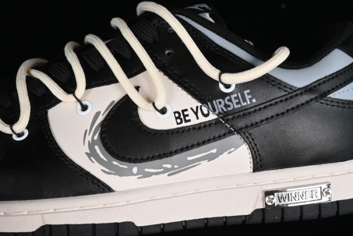 Nike Dunk Low Speed & Fury Distressed Oxidized Metal Punk SB Strap Low-Top Casual Sneakers - DD1391-100 1