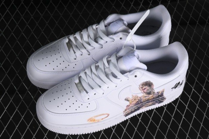 Nike Air Force 1 '07 Low  Sun  Black Myth Wukong Themed Casual Sneakers - CW2288-111