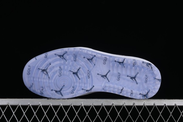 Nike Air Jordan 1 Low Golf AJ1 Retro Golf Shoes with Laser Patent Leather and Double Hook Design - FZ4159-100 1