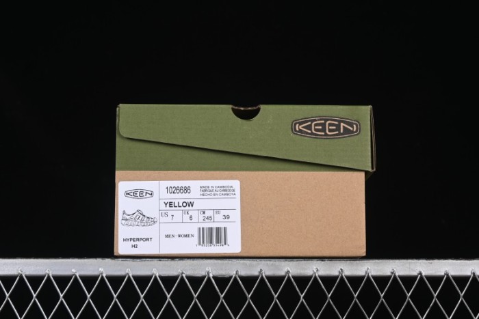 Keen Newport H2 Outdoor Sports Water Sandals with Drainage and Toe Protection - 1026686YELLOW