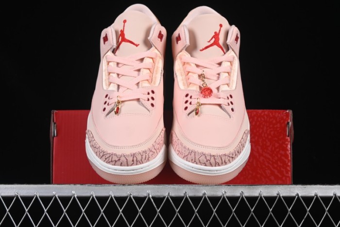 Nike Air Jordan 3 Retro Valentine's Day Limited Edition Sneakers - HJ0178-600