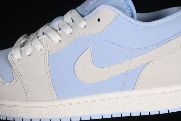 Nike Air Jordan 1 Low  Hydrogen Blue  Casual Sneakers with Retro Design - IB4003-407