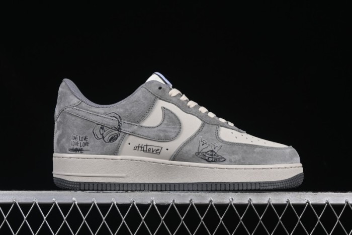 Nike Air Force 1 '07 Low  Lose Heart  Custom Casual Sneakers - CW2288-668