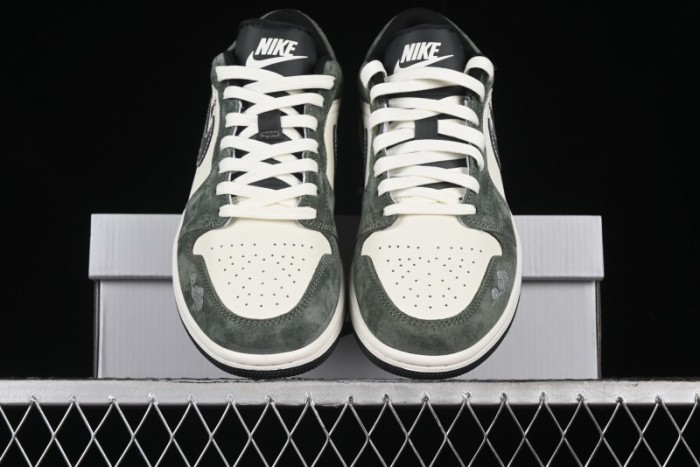 Nike Air Jordan 1 Low Retro Basketball Shoes Custom Wukong Edition - DC2024-031