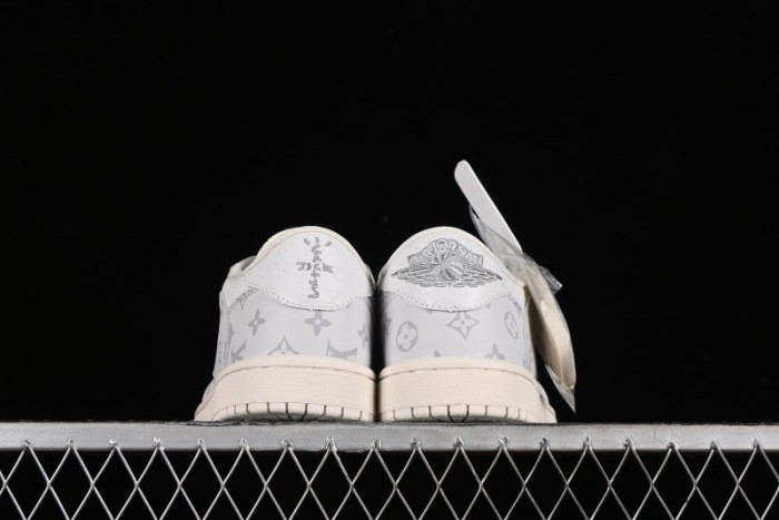 Nike Air Jordan 1 Low OG SP Travis Scott x Fragment Design Collaboration Sneakers - LX1988-700 1