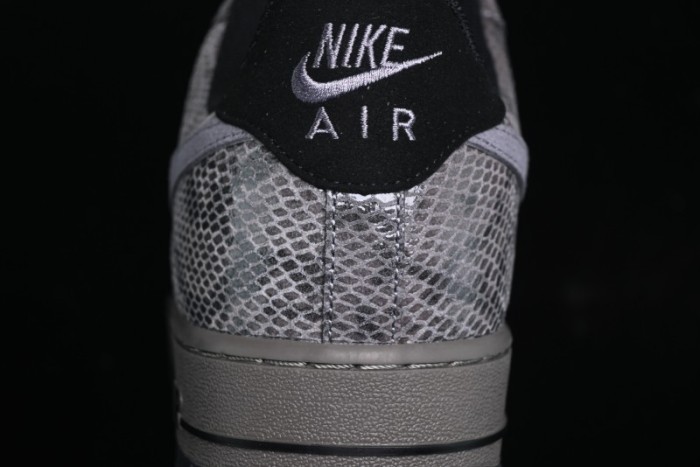 Nike Air Force 1 '07 Low Snake Year Themed Low-Top Casual Sneakers - HF2898-001