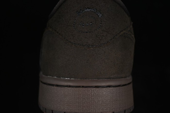 Nike Travis Scott x Air Jordan 1 Low OG AJ1 Reverse Swoosh Sneakers - DM7866-202