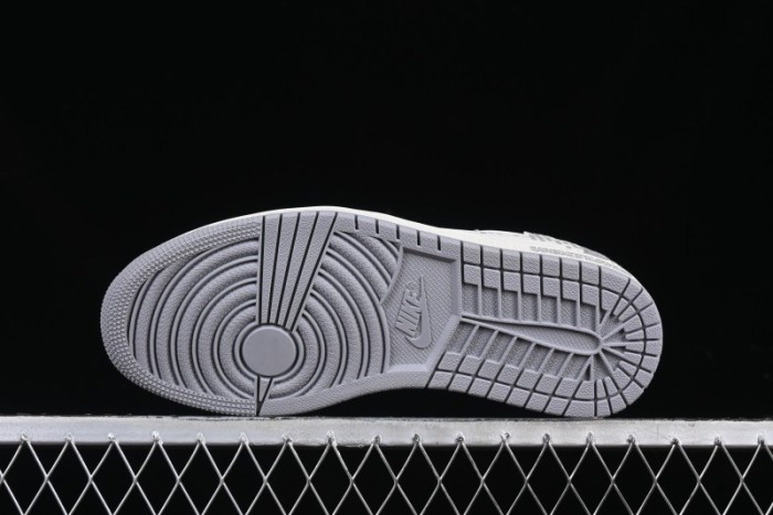 Nike Travis Scott x Fragment Design x Air Jordan 1 Low OG SP AJ1 Retro Casual Sneakers - DM7866-048