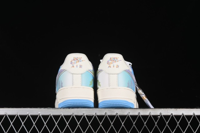 Nike Air Force 1 '07 Low Casual Sneakers  Crystal Dragon Palace  - DB3301-303