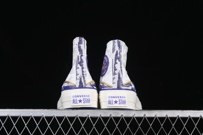 Converse 1970s CNY Year of the Snake Limited Edition High-Top Canvas Sneakers with Thick Sole - A13353C