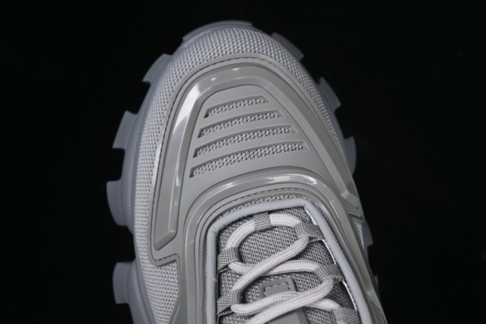 Prada Cloudbust Air Thunder Lifestyle Low-Top Sneakers with Anti-Slip and Wear-Resistant Design - 2EG293