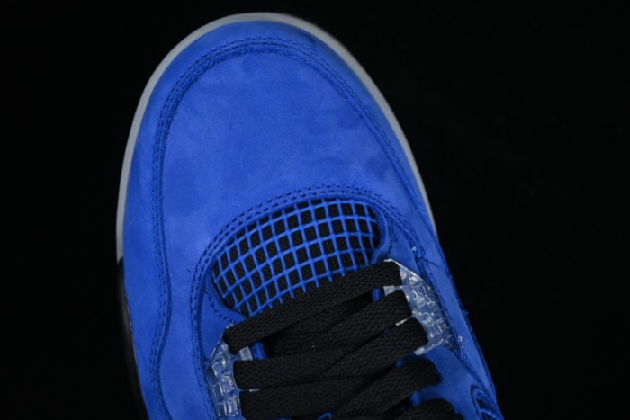 Nike Air Jordan 4 Retro Basketball Shoes with Premium Suede and Eminem Encore Design - AJ4 1