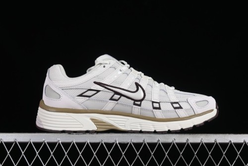 Nike P-6000 Retro Casual Sport Dad Shoes with Layered Design and Lightweight Body - HF0728-201