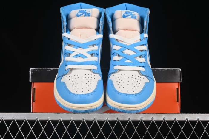 Nike Air Jordan 1 High OG  UNC Reimagined  Retro Basketball Shoes - DZ5485-402